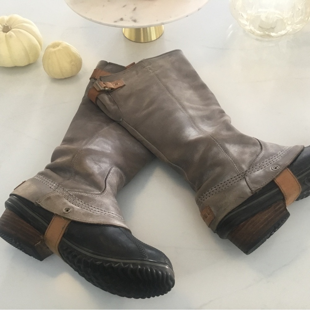 Sorel Slimpack Tall Riding Boots Size:8
